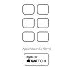 UV Hydrogel s UV lampou - 6x ochranná fólie - Apple Watch 5 (40mm) 