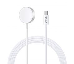 NABÍJECÍ KABEL TECH-PROTECT ULTRABOOST MAGNETIC CHARGING TYPE-C CABLE 120CM APPLE WATCH WHITE