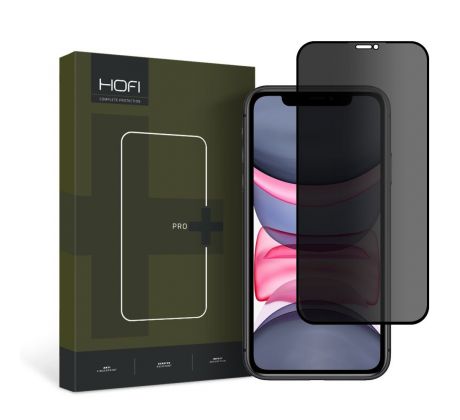 ANTI-SPY OCHRANNÉ TVRZENÉ SKLO HOFI ANTI SPY GLASS PRO+ iPhone 11 / XR PRIVACY