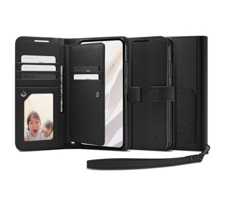 KRYT SPIGEN WALLET ”S” PLUS SAMSUNG GALAXY A54 5G BLACK
