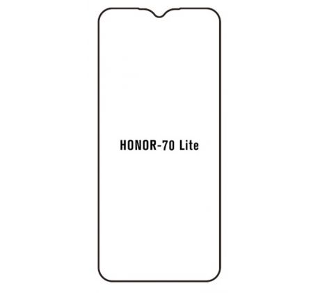 UV Hydrogel s UV lampou - ochranná fólie - Huawei Honor 70 lite
