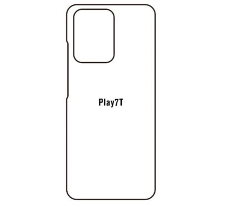 Hydrogel - matná zadní ochranná fólie - Huawei Honor Play 7T