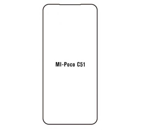 Hydrogel - ochranná fólie - Xiaomi Poco C51