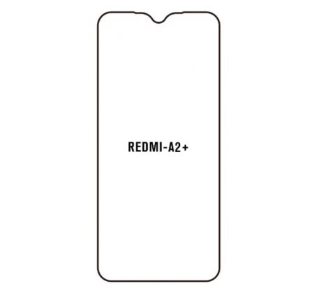 UV Hydrogel s UV lampou - ochranná fólie - Xiaomi Redmi A2+ (A2 Plus)