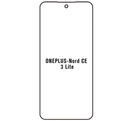 Hydrogel - matná ochranná fólie - OnePlus Nord CE 3 Lite