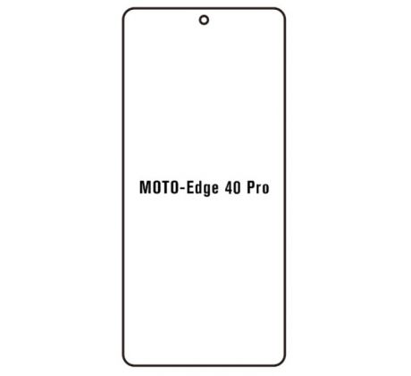 Hydrogel - matná ochranná fólie - Motorola Edge 40 Pro