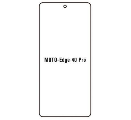 Hydrogel - matná ochranná fólie - Motorola Edge 40 Pro