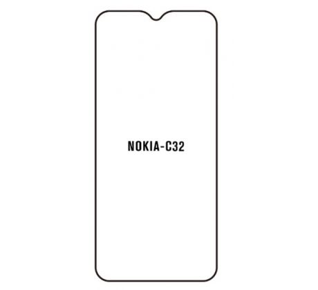 UV Hydrogel s UV lampou - ochranná fólie - Nokia C32