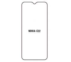 Hydrogel - matná ochranná fólie - Nokia C22 