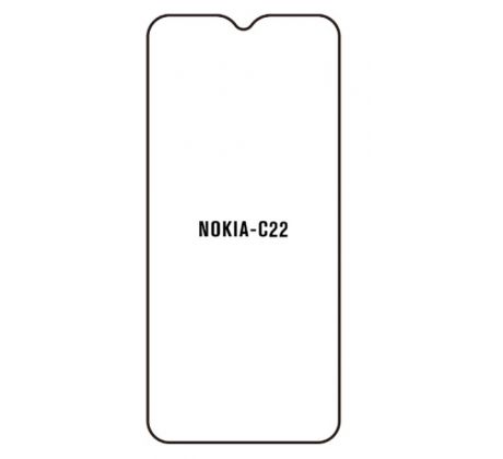 Hydrogel - matná ochranná fólie - Nokia C22 