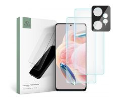 3PACK OCHRANNÝCH SKEL TECH-PROTECT SUPREME SET XIAOMI REDMI NOTE 12 4G / LTE CLEAR