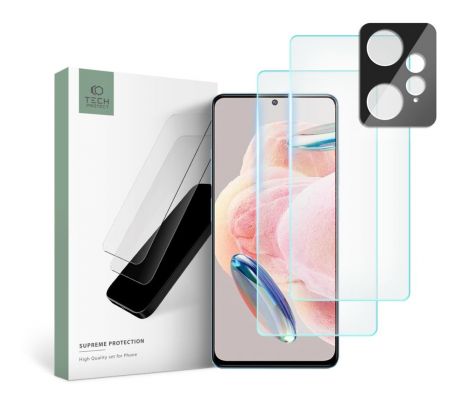 3PACK OCHRANNÝCH SKEL TECH-PROTECT SUPREME SET XIAOMI REDMI NOTE 12 4G / LTE CLEAR