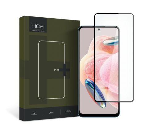 OCHRANNÉ TVRZENÉ SKLO HOFI GLASS PRO+ XIAOMI REDMI NOTE 12 4G / LTE BLACK