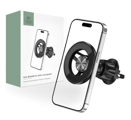 DRŽÁK DO AUTA TECH-PROTECT N54 MAGNETIC MAGSAFE VENT CAR MOUNT BLACK