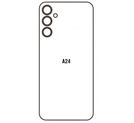 Hydrogel - matná zadní ochranná fólie - Samsung Galaxy A24 4G