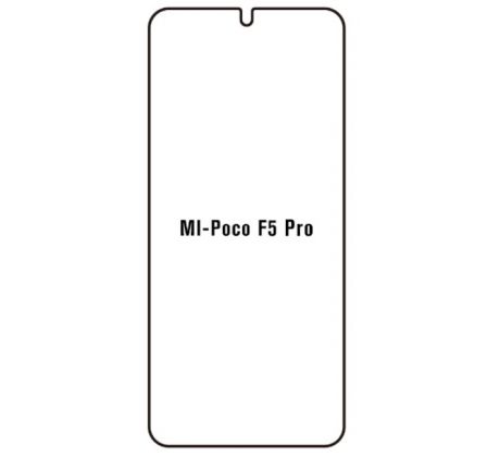 Hydrogel - ochranná fólie - Xiaomi Poco F5 Pro (case friendly)  