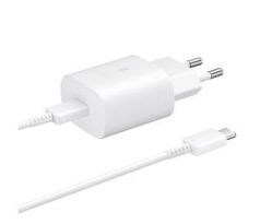 EP-TA800EWE 25W + EP-DA905BWE Samsung USB-C Cestovní nabíječka White 