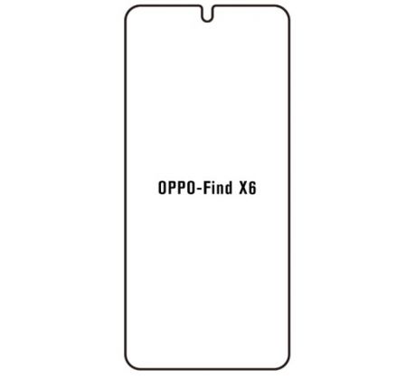 Hydrogel - Privacy Anti-Spy ochranná fólie - OPPO Find X6