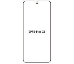 Hydrogel - matná ochranná fólie - OPPO Find X6 