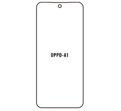 Hydrogel - ochranná fólie - OPPO A1 2023 (case friendly) 