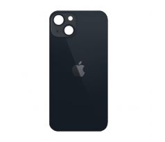 iPhone 14 - Sklo zadního housingu se zvětšeným otvorem na kameru - Midnight 