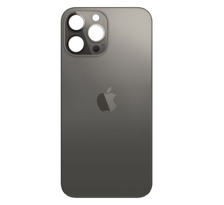 iPhone 14 Pro - Sklo zadního housingu se zvětšeným otvorem na kameru - Space Black