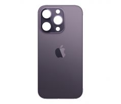 iPhone 14 Pro Max - Sklo zadního housingu se zvětšeným otvorem na kameru - Deep Purple 