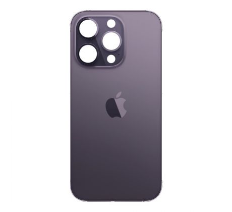 iPhone 14 Pro Max - Sklo zadního housingu se zvětšeným otvorem na kameru - Deep Purple 