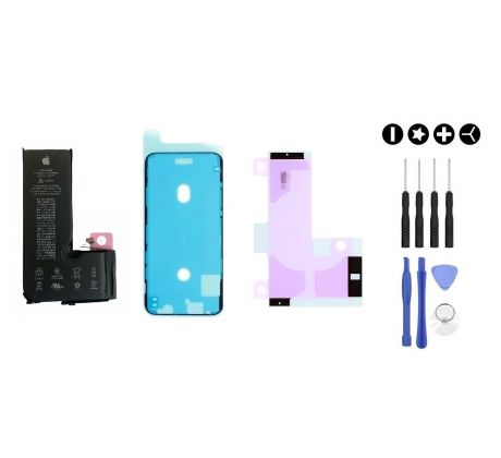MULTIPACK - baterie iPhone 11 Pro (Genuine Service Pack) + lepení pod batérii + lepení pod displej + sada nářadní