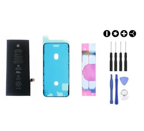 MULTIPACK - baterie iPhone 8 (Genuine Service Pack) + lepení pod batérii + lepení pod displej + sada nářadní