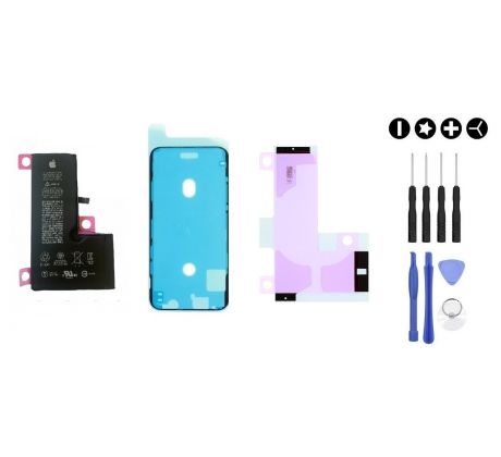 MULTIPACK - Baterie iPhone XS + lepka pod displej + lepka pod baterii + sada nářadí