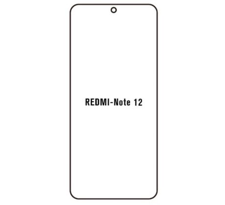 UV Hydrogel s UV lampou - ochranná fólie - Xiaomi Redmi Note 12 5G