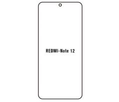 Hydrogel - ochranná fólie - Xiaomi Redmi Note 12 5G (case friendly)  
