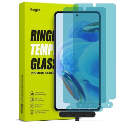 2KS V BALENÍ, SET 2 OCHRANNÝCH SKEL RINGKE TG 2-PACK XIAOMI REDMI NOTE 12 PRO 5G / 12 PRO+ PLUS 5G / POCO X5 PRO 5G CLEAR