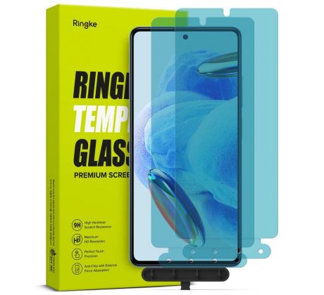 OCHRANNÉ TVRZENÉ SKLO RINGKE TG 2-PACK XIAOMI REDMI NOTE 12 PRO 5G / 12 PRO+ PLUS 5G / POCO X5 PRO 5G CLEAR