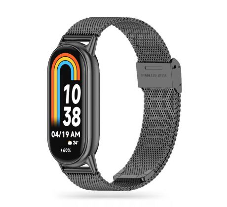 ŘEMÍNEK TECH-PROTECT MILANESEBAND XIAOMI SMART BAND 8 / 9 NFC BLACK