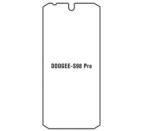 Hydrogel - ochranná fólie - Doogee S98 Pro