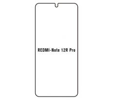 Hydrogel - ochranná fólie - Xiaomi Redmi Note 12R Pro (case friendly)