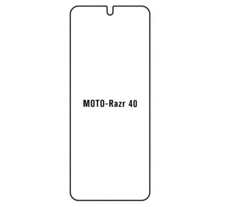 Hydrogel - ochranná fólie - Motorola Razr 40 (case friendly)