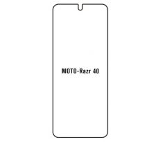 Hydrogel - matná ochranná fólie - Motorola Razr 40