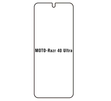 UV Hydrogel s UV lampou - ochranná fólie - Motorola Razr 40 Ultra 