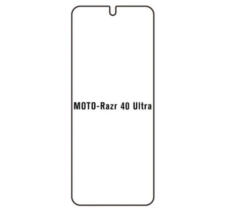 Hydrogel - matná ochranná fólie - Motorola Razr 40 Ultra 