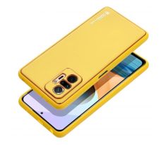 LEATHER Case  Xiaomi Redmi Note 12 Pro+ 5G žlutý