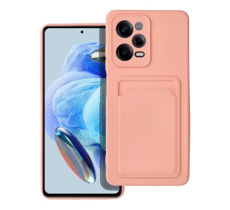 CARD Case  Xiaomi Redmi Note 12 Pro 5G růžový