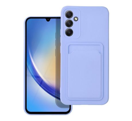 CARD Case  Samsung Galaxy A34 5G fialový