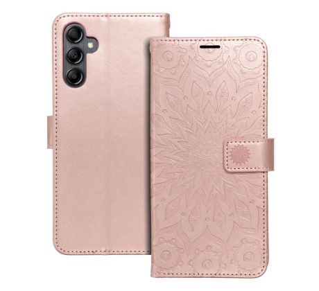 MEZZO Book   Samsung Galaxy A14 4G / A14 5G  mandala rose zlatý