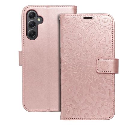 MEZZO Book   Samsung Galaxy A34 5G mandala rose zlatý