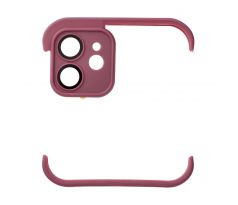 Bumper s ochranou zadní kamery - iPhone 12 cherry