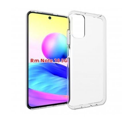 Transparentní silikonový kryt s tloušťkou 0,5mm  -  Realme 10 5G / 9i 5G průsvitný