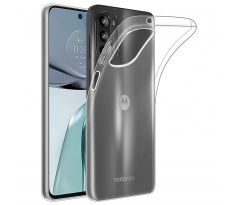 Transparentní silikonový kryt s tloušťkou 0,5mm  - Motorola Moto G62 průsvitný